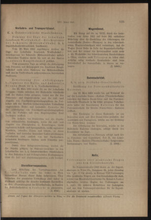 Verordnungs- und Anzeige-Blatt der k.k. General-Direction der österr. Staatsbahnen 19130329 Seite: 3