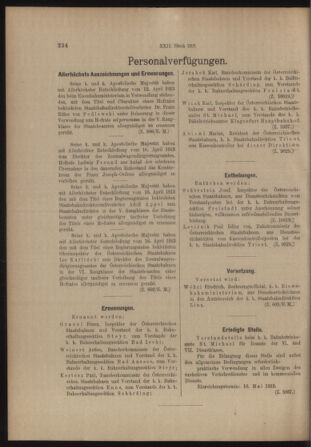 Verordnungs- und Anzeige-Blatt der k.k. General-Direction der österr. Staatsbahnen 19130426 Seite: 6