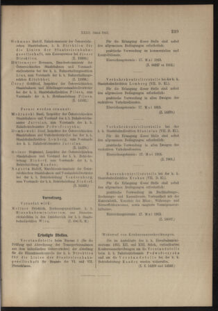 Verordnungs- und Anzeige-Blatt der k.k. General-Direction der österr. Staatsbahnen 19130503 Seite: 3