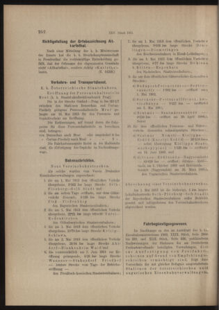 Verordnungs- und Anzeige-Blatt der k.k. General-Direction der österr. Staatsbahnen 19130517 Seite: 2