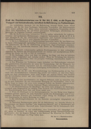 Verordnungs- und Anzeige-Blatt der k.k. General-Direction der österr. Staatsbahnen 19130524 Seite: 3