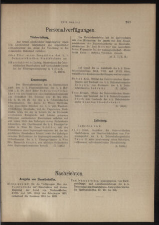 Verordnungs- und Anzeige-Blatt der k.k. General-Direction der österr. Staatsbahnen 19130524 Seite: 7