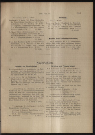 Verordnungs- und Anzeige-Blatt der k.k. General-Direction der österr. Staatsbahnen 19130628 Seite: 7