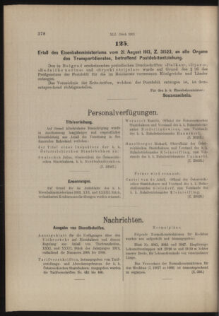 Verordnungs- und Anzeige-Blatt der k.k. General-Direction der österr. Staatsbahnen 19130830 Seite: 4