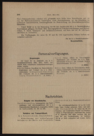 Verordnungs- und Anzeige-Blatt der k.k. General-Direction der österr. Staatsbahnen 19130906 Seite: 28