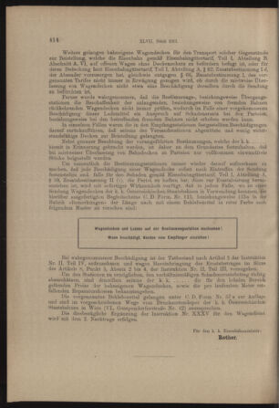 Verordnungs- und Anzeige-Blatt der k.k. General-Direction der österr. Staatsbahnen 19131004 Seite: 4