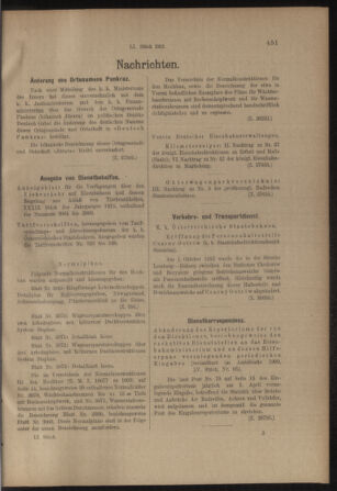 Verordnungs- und Anzeige-Blatt der k.k. General-Direction der österr. Staatsbahnen 19131025 Seite: 5