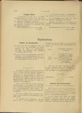 Verordnungs- und Anzeige-Blatt der k.k. General-Direction der österr. Staatsbahnen 19131031 Seite: 2