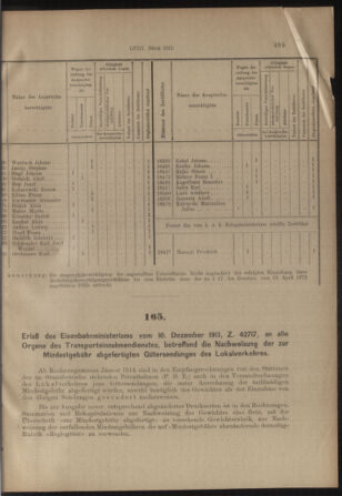 Verordnungs- und Anzeige-Blatt der k.k. General-Direction der österr. Staatsbahnen 19131213 Seite: 3