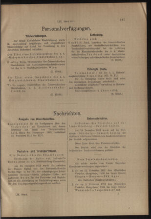 Verordnungs- und Anzeige-Blatt der k.k. General-Direction der österr. Staatsbahnen 19131220 Seite: 9