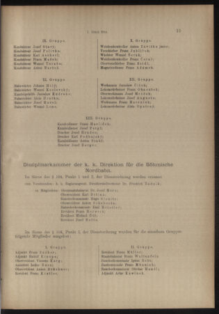 Verordnungs- und Anzeige-Blatt der k.k. General-Direction der österr. Staatsbahnen 19140102 Seite: 15