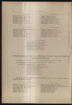 Verordnungs- und Anzeige-Blatt der k.k. General-Direction der österr. Staatsbahnen 19140102 Seite: 4