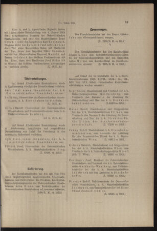 Verordnungs- und Anzeige-Blatt der k.k. General-Direction der österr. Staatsbahnen 19140110 Seite: 3