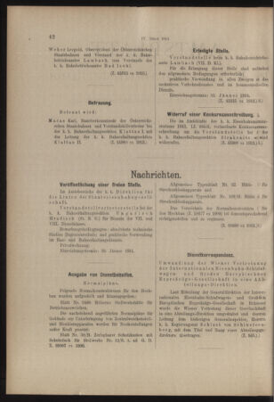 Verordnungs- und Anzeige-Blatt der k.k. General-Direction der österr. Staatsbahnen 19140117 Seite: 2