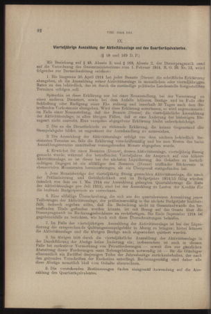 Verordnungs- und Anzeige-Blatt der k.k. General-Direction der österr. Staatsbahnen 19140214 Seite: 14