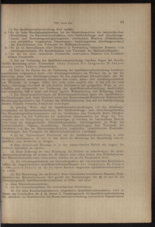 Verordnungs- und Anzeige-Blatt der k.k. General-Direction der österr. Staatsbahnen 19140214 Seite: 5