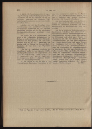 Verordnungs- und Anzeige-Blatt der k.k. General-Direction der österr. Staatsbahnen 19140214 Seite: 58