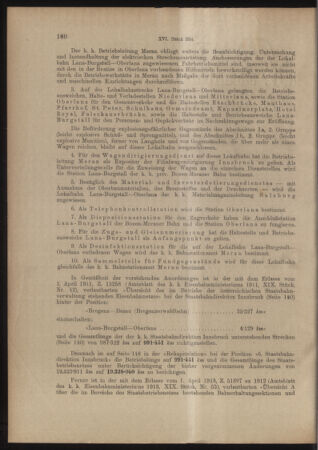 Verordnungs- und Anzeige-Blatt der k.k. General-Direction der österr. Staatsbahnen 19140328 Seite: 2