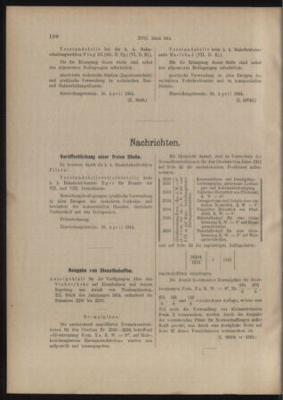 Verordnungs- und Anzeige-Blatt der k.k. General-Direction der österr. Staatsbahnen 19140404 Seite: 4