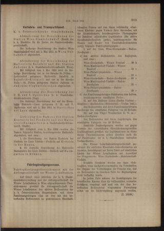 Verordnungs- und Anzeige-Blatt der k.k. General-Direction der österr. Staatsbahnen 19140418 Seite: 3