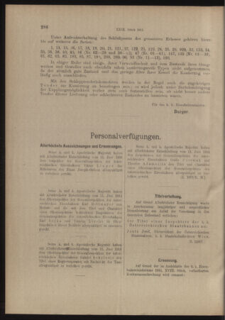 Verordnungs- und Anzeige-Blatt der k.k. General-Direction der österr. Staatsbahnen 19140620 Seite: 8