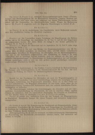 Verordnungs- und Anzeige-Blatt der k.k. General-Direction der österr. Staatsbahnen 19140622 Seite: 3