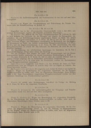 Verordnungs- und Anzeige-Blatt der k.k. General-Direction der österr. Staatsbahnen 19140622 Seite: 5