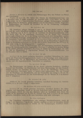 Verordnungs- und Anzeige-Blatt der k.k. General-Direction der österr. Staatsbahnen 19140622 Seite: 7