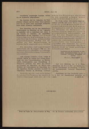 Verordnungs- und Anzeige-Blatt der k.k. General-Direction der österr. Staatsbahnen 19140704 Seite: 6