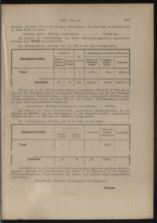 Verordnungs- und Anzeige-Blatt der k.k. General-Direction der österr. Staatsbahnen 19140711 Seite: 3