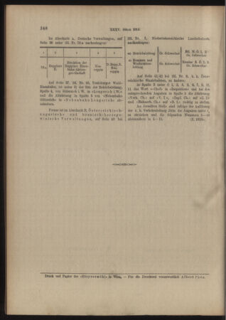 Verordnungs- und Anzeige-Blatt der k.k. General-Direction der österr. Staatsbahnen 19140718 Seite: 10