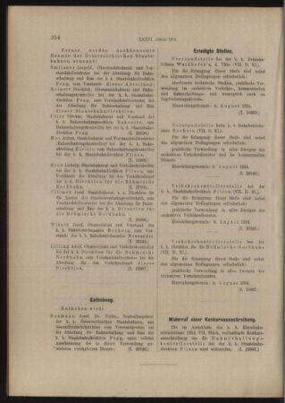 Verordnungs- und Anzeige-Blatt der k.k. General-Direction der österr. Staatsbahnen 19140725 Seite: 6