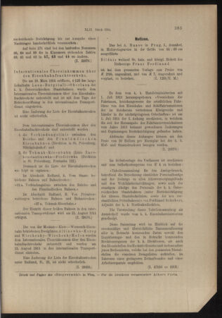 Verordnungs- und Anzeige-Blatt der k.k. General-Direction der österr. Staatsbahnen 19140801 Seite: 7