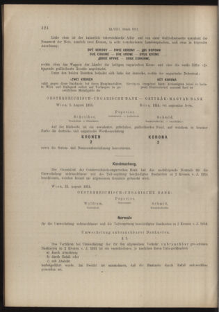 Verordnungs- und Anzeige-Blatt der k.k. General-Direction der österr. Staatsbahnen 19140822 Seite: 6