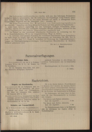 Verordnungs- und Anzeige-Blatt der k.k. General-Direction der österr. Staatsbahnen 19141128 Seite: 13