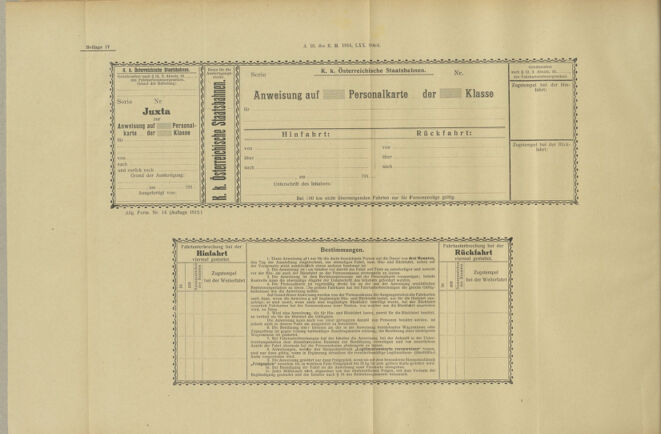 Verordnungs- und Anzeige-Blatt der k.k. General-Direction der österr. Staatsbahnen 19141224 Seite: 8