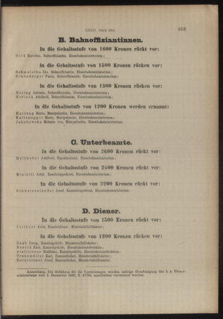 Verordnungs- und Anzeige-Blatt der k.k. General-Direction der österr. Staatsbahnen 19141231 Seite: 5