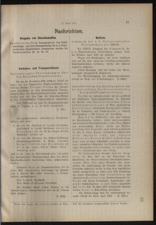 Verordnungs- und Anzeige-Blatt der k.k. General-Direction der österr. Staatsbahnen 19150206 Seite: 7