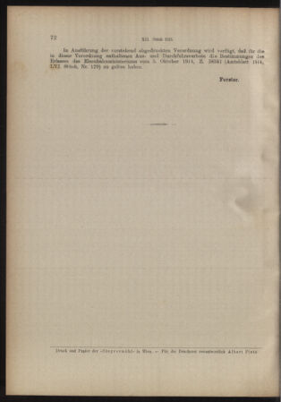 Verordnungs- und Anzeige-Blatt der k.k. General-Direction der österr. Staatsbahnen 19150211 Seite: 8