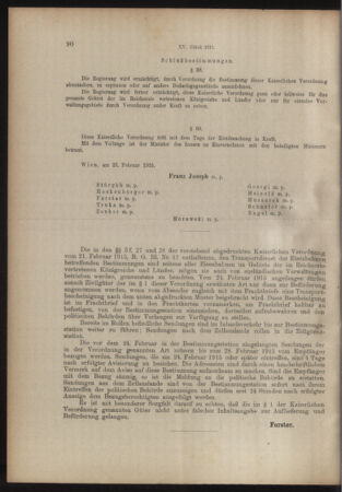 Verordnungs- und Anzeige-Blatt der k.k. General-Direction der österr. Staatsbahnen 19150225 Seite: 8