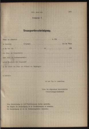 Verordnungs- und Anzeige-Blatt der k.k. General-Direction der österr. Staatsbahnen 19150311 Seite: 7