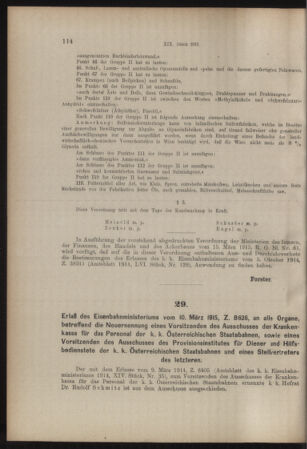 Verordnungs- und Anzeige-Blatt der k.k. General-Direction der österr. Staatsbahnen 19150320 Seite: 4