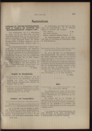 Verordnungs- und Anzeige-Blatt der k.k. General-Direction der österr. Staatsbahnen 19150710 Seite: 5