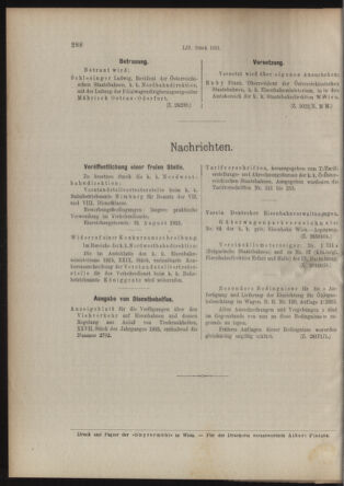 Verordnungs- und Anzeige-Blatt der k.k. General-Direction der österr. Staatsbahnen 19150807 Seite: 6