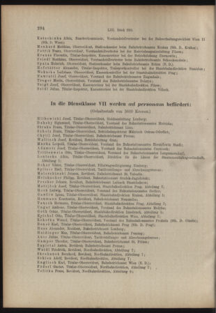 Verordnungs- und Anzeige-Blatt der k.k. General-Direction der österr. Staatsbahnen 19150810 Seite: 6