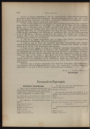 Verordnungs- und Anzeige-Blatt der k.k. General-Direction der österr. Staatsbahnen 19151009 Seite: 2