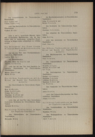 Verordnungs- und Anzeige-Blatt der k.k. General-Direction der österr. Staatsbahnen 19151009 Seite: 7