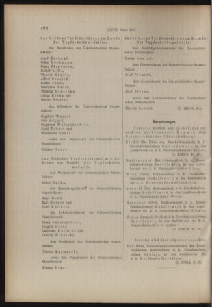 Verordnungs- und Anzeige-Blatt der k.k. General-Direction der österr. Staatsbahnen 19151023 Seite: 4