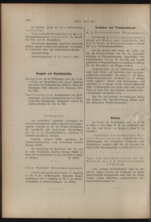 Verordnungs- und Anzeige-Blatt der k.k. General-Direction der österr. Staatsbahnen 19151023 Seite: 6