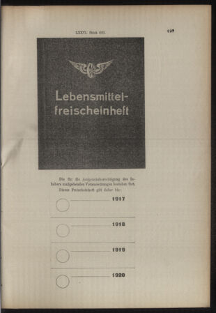 Verordnungs- und Anzeige-Blatt der k.k. General-Direction der österr. Staatsbahnen 19151113 Seite: 7